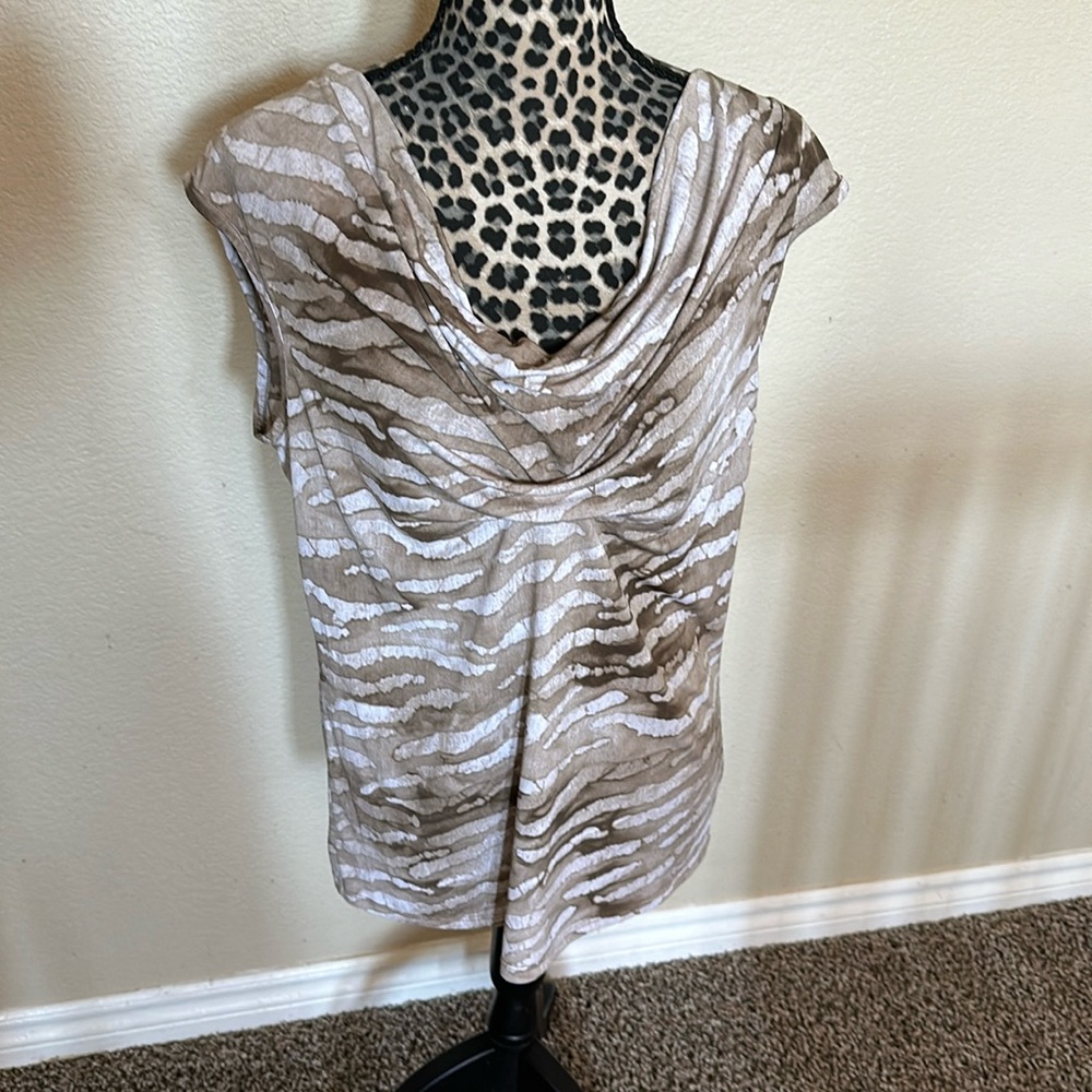 Michael Kors cowl neck top, size L